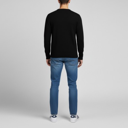 JOHN RICHMOND - Jersey con cuello redondo y logotipo