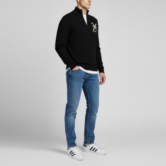 JOHN RICHMOND - Pullover mit Reißverschluss und Logo 2