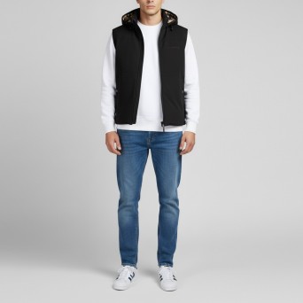 JOHN RICHMOND - Giubbino reversibile con logo e zip