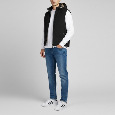 JOHN RICHMOND - Giubbino reversibile con logo e zip