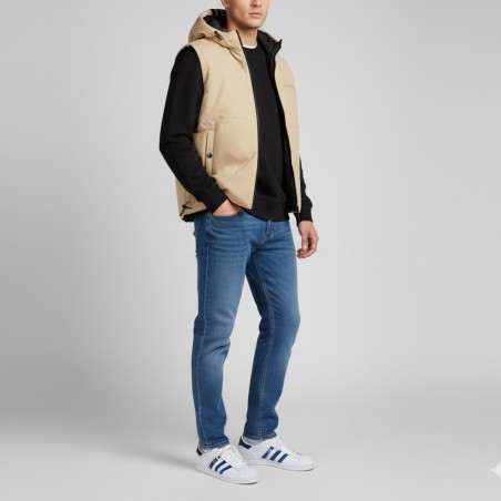 JOHN RICHMOND - Veste réversible avec logo et fermeture éclair