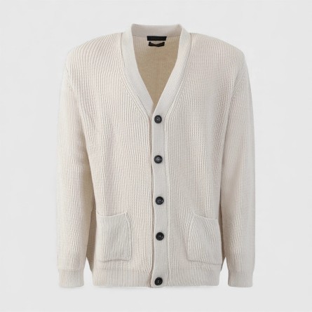 OUT/FIT - Cardigan en laine avec boutons