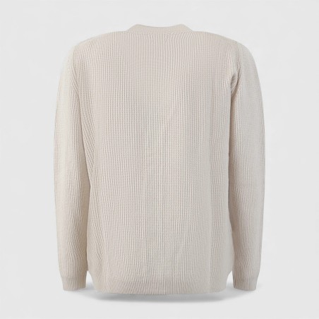 OUT/FIT - Cardigan in misto lana con bottoni