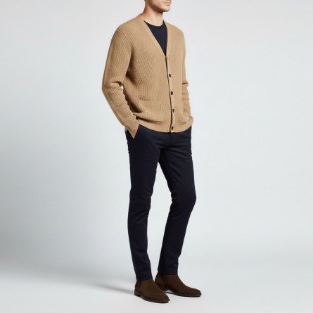 OUT/FIT - Cardigan in misto lana con bottoni