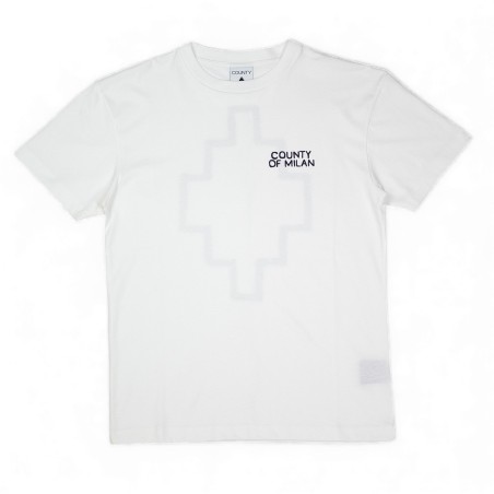 COUNTY OF MILAN - T-Shirt in cotone con logo