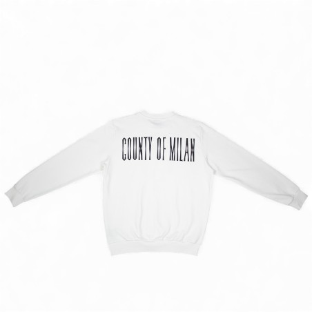 COUNTY OF MILAN - Sweat-shirt en coton avec impression