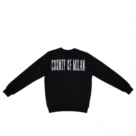COUNTY OF MILAN - Sudadera de algodón con estampado