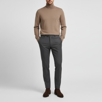 FEFE GLAMOUR - Rollkragenpullover aus Wolle