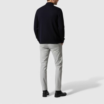 BRIATORE MILANO - Cardigan en laine avec fermeture éclair 2