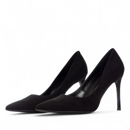 UMA PARKER - Bottines en daim écologique avec fermeture éclair