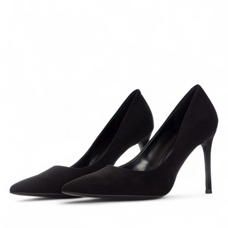 UMA PARKER - Bottines en daim écologique avec fermeture éclair