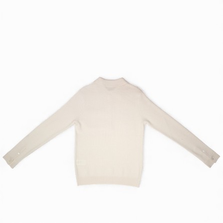 OUT/FIT - Jersey de lana acanalado con botones