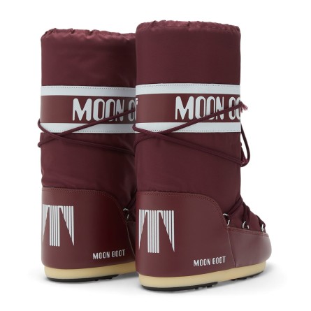 MOON BOOT - Icon Nylon Boot - Couleur: Rouge,Taille: 35/38