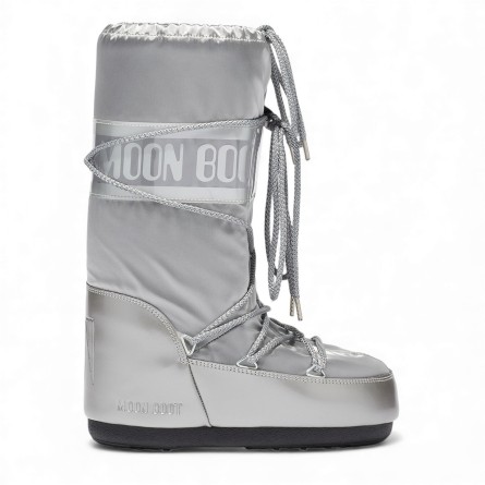 MOON BOOT - Icon Glance satinierter Stiefel