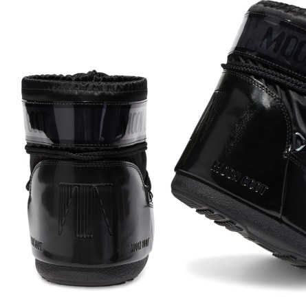 MOON BOOT - Icon Low Glance Stiefel in Satin