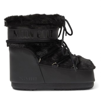 MOON BOOT - Botte basse Icon en fausse fourrure