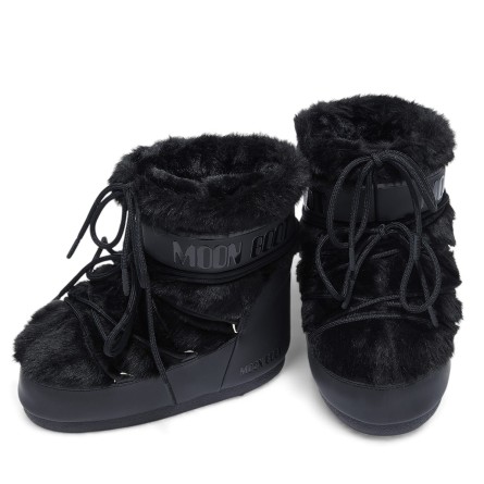 MOON BOOT - Botte basse Icon en fausse fourrure