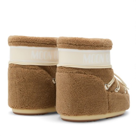 MOON BOOT - Botte basse Icon en Teddy