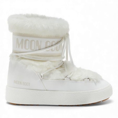 MOON BOOT - Botte basse en fausse fourrure Ltrack