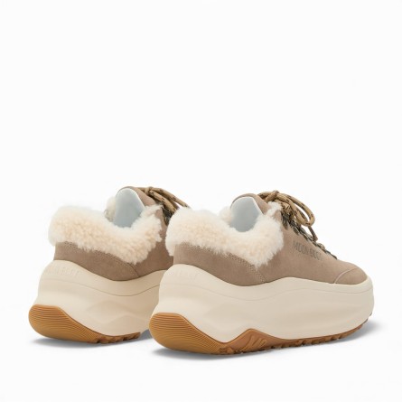 MOON BOOT - Moon247 City Sneakers in Shearling