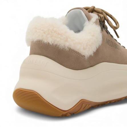 MOON BOOT - Moon247 City Sneakers en shearling