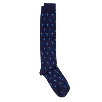 FEFE GLAMOUR - Socken aus schottischem Garn mit Muster