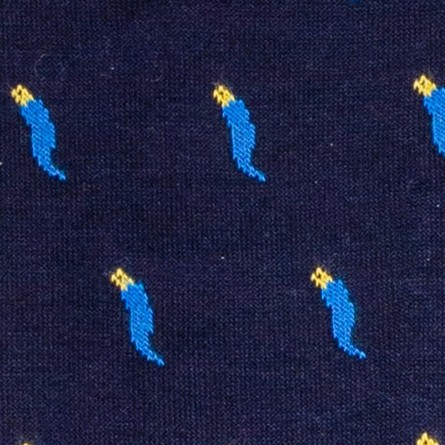 FEFE GLAMOUR - Chaussettes en fil écossais avec motif