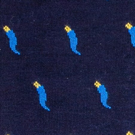 FEFE GLAMOUR - Socks in patterned Scottish thread