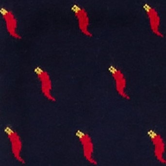 FEFE GLAMOUR - Calcetines de hilo a cuadros con patrón 2