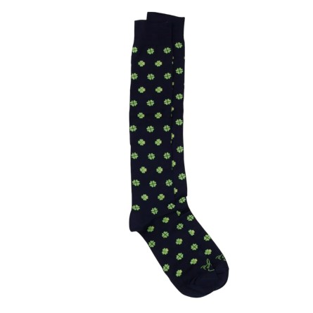 FEFE GLAMOUR - Plaid thread socks with patterned