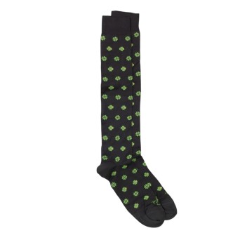 FEFE GLAMOUR - Geflochtene Fadensocken mit Muster