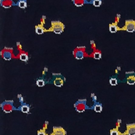 FEFE GLAMOUR - Chaussettes en fil tressé avec motif