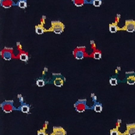 FEFE GLAMOUR - Chaussettes en fil tressé avec motif