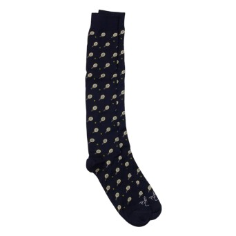 FEFE GLAMOUR - Chaussettes en fil tressé avec motif