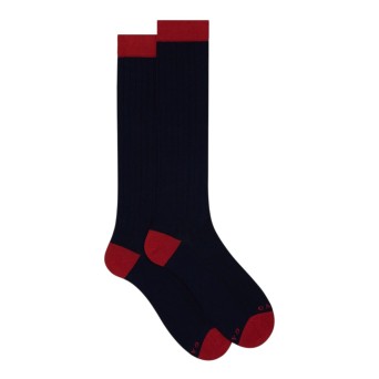 GALLO - Gerippte Socken aus Baumwolle