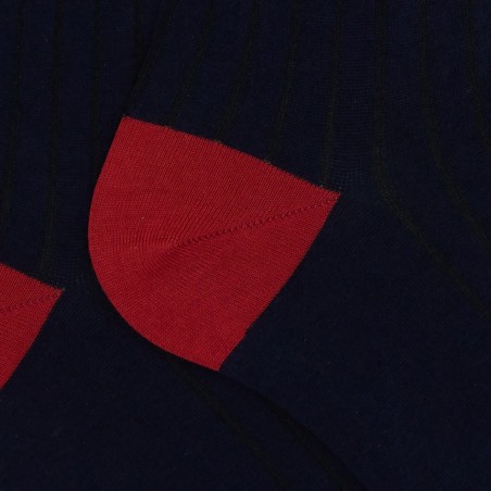 GALLO - Gerippte Socken aus Baumwolle