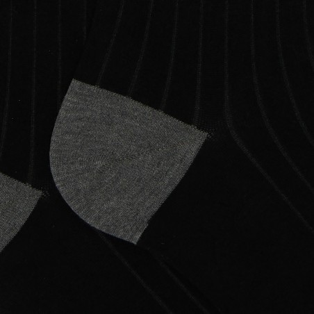 GALLO - Chaussettes en coton côtelé