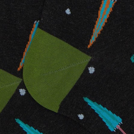 GALLO - Patterned cotton socks