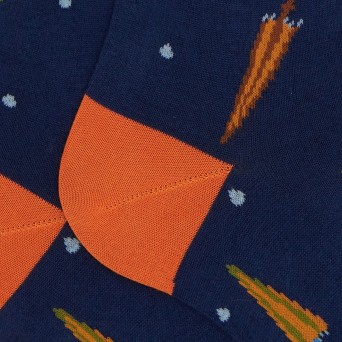 GALLO - Calzini in cotone con fantasia 2