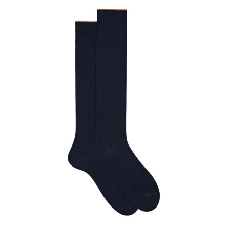 GALLO - Ribbed cotton socks