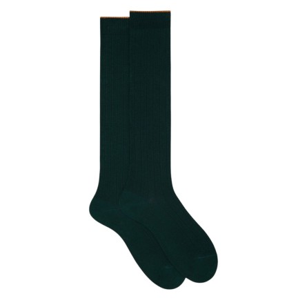 GALLO - Ribbed cotton socks