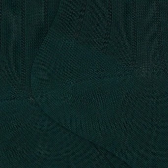 GALLO - Ribbed cotton socks 2