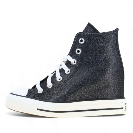CONVERSE - Baskets Chuck Taylor All Star Wedge Platform Sparkle