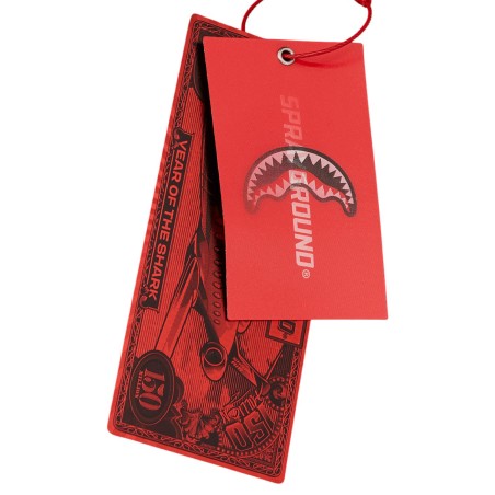 SPRAYGROUND - Sac à dos Shark Classic Check Brown