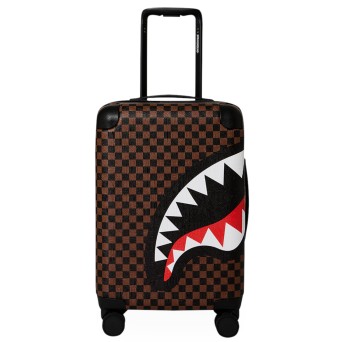 SPRAYGROUND - Shark Checkered Carry-On Backpack