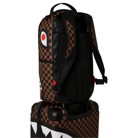SPRAYGROUND - Haifisch karierter Handgepäck-Rucksack