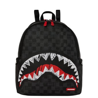 SPRAYGROUND - Graffiti Check Shark Backpack