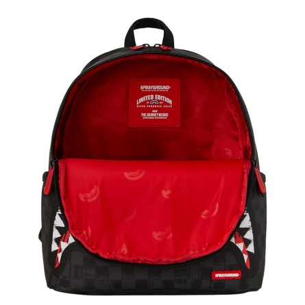 SPRAYGROUND - Sac à dos Graffiti Check Shark