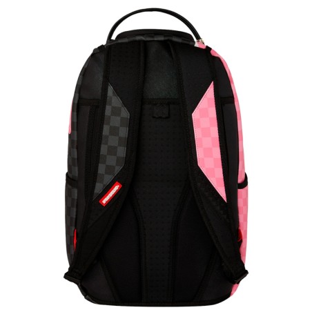SPRAYGROUND - Backpack Split Check Pink Shark