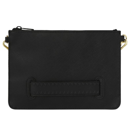 SPRAYGROUND - Shark Bite Luxe Gold Clutch Bag